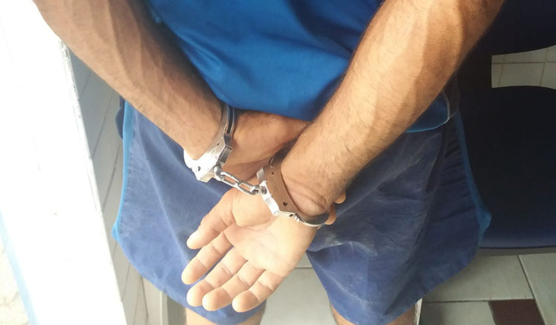 PC prende acusado de crime de homicídio no interior de Alagoas
