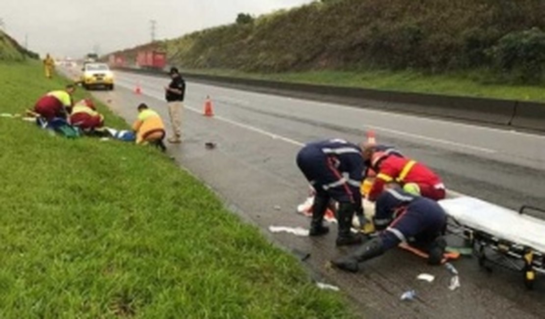 Policial que fazia romaria a pé para Aparecida morre atropelado