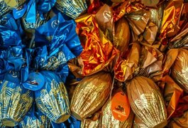 Compare os preços dos ovos de páscoa e de chocolates em cinco estabelecimentos comerciais de Arapiraca