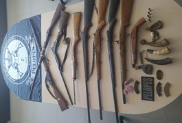Operação integrada no Sertão termina com três prisões e nove armas de fogo retiradas das ruas