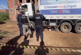 Idoso morre após colisão entre motocicleta e caminhão de coleta de lixo no Agreste alagoano
