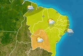 Chuvas isoladas no litoral e zona da mata no fim de semana em Alagoas