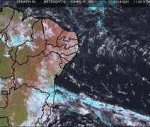 Previsão do tempo mostra chuvas passageiras no final de semana em Alagoas