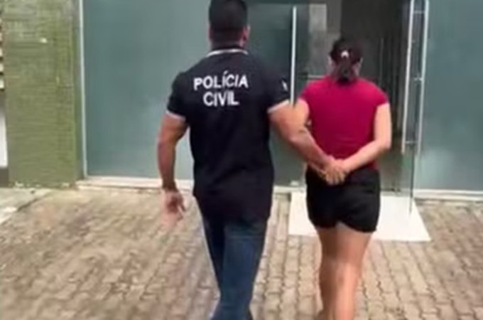 Mulher presa por gravar vídeo íntimo com adolescente enviou imagens a ex para fazer ciúme