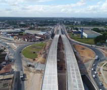 Pavimentação do Viaduto da PRF em Maceió está na fase final