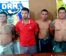 Polícia prende quadrilha acusada de tráfico de drogas e homicídios