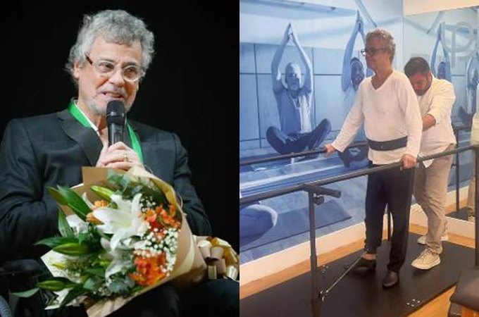 Carlinhos de Jesus mostra recuperação após problema de saúde que o deixou em cadeira de rodas