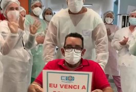 28 pessoas que estavam com Covid-19 recebem alta do HEA nas últimas 24 horas