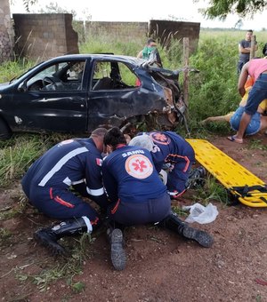 Grave acidente envolvendo veículo de passeio resulta na morte de duas mulheres na zona rural de Arapiraca