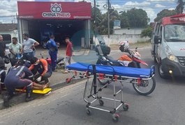 Ciclista é atropelado por caminhão em frente ao DER, em Arapiraca