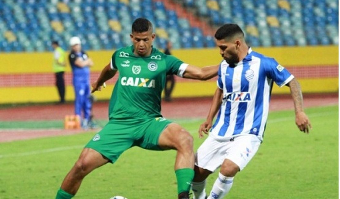 CSA sofre goleada de 3 a 0 para o Goiás