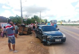 Alta velocidade e desatenção causam acidente na rodovia AL-220