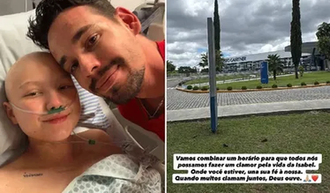 Marido de Isabel Veloso mobiliza corrente de oração pela saúde da influencer