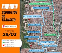 Aumento na instabilidade do solo na região do Mutange altera itinerário no local