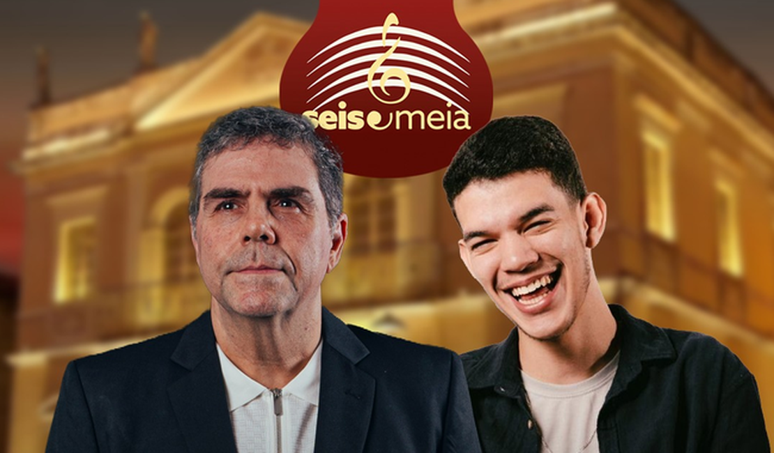 Kim Catedral e Miguel Gama são as atrações do Projeto Seis & Meia em Penedo
