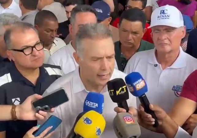 “Vou escolher o vice que mais facilitar o diálogo com os alagoanos”, diz Renan Filho