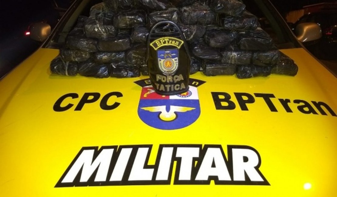 PM apreende 31 quilos de maconha em plantação de bananas no Feitosa