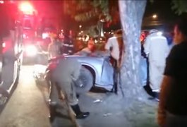 Grave acidente deixa um morto e quatro feridos em Maceió