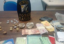 Polícia Militar prende homem por tráfico de drogas na periferia de Arapiraca