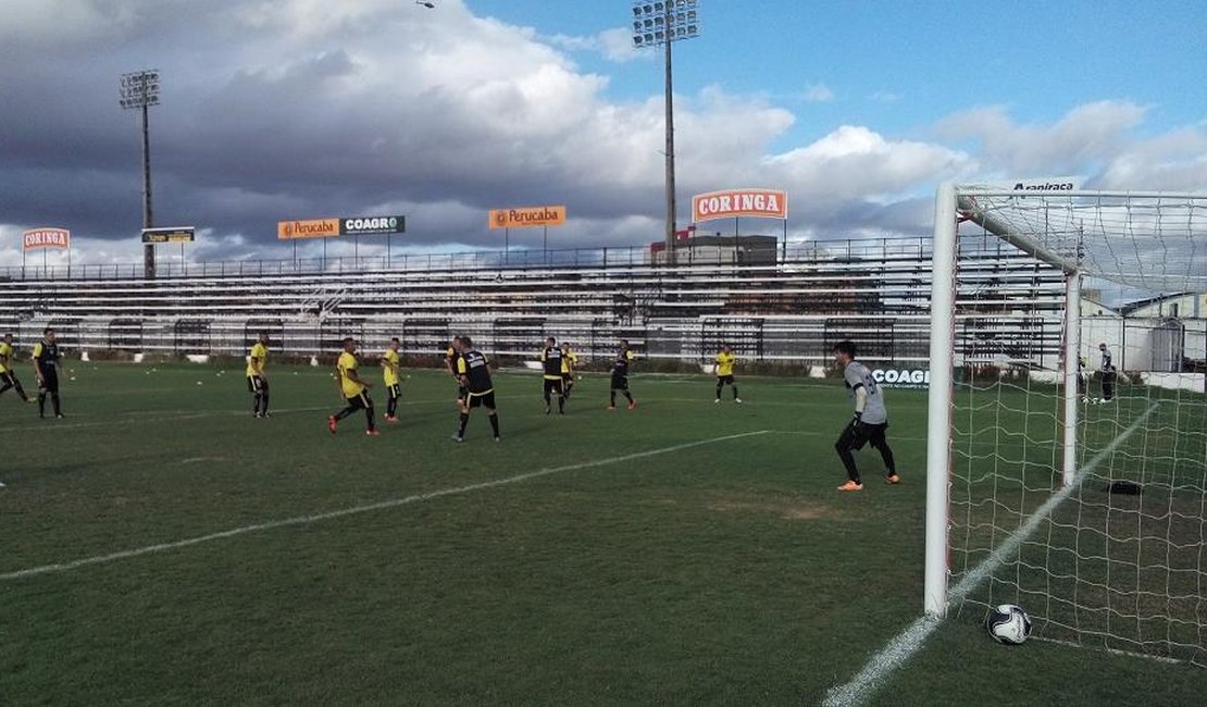 Com maratona de treinos intensos, ASA se prepara para o confronto do próximo domingo