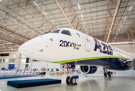 Azul diz que falha em GPS da Embraer cancelou 80 voos e afeta 8 mil passageiros