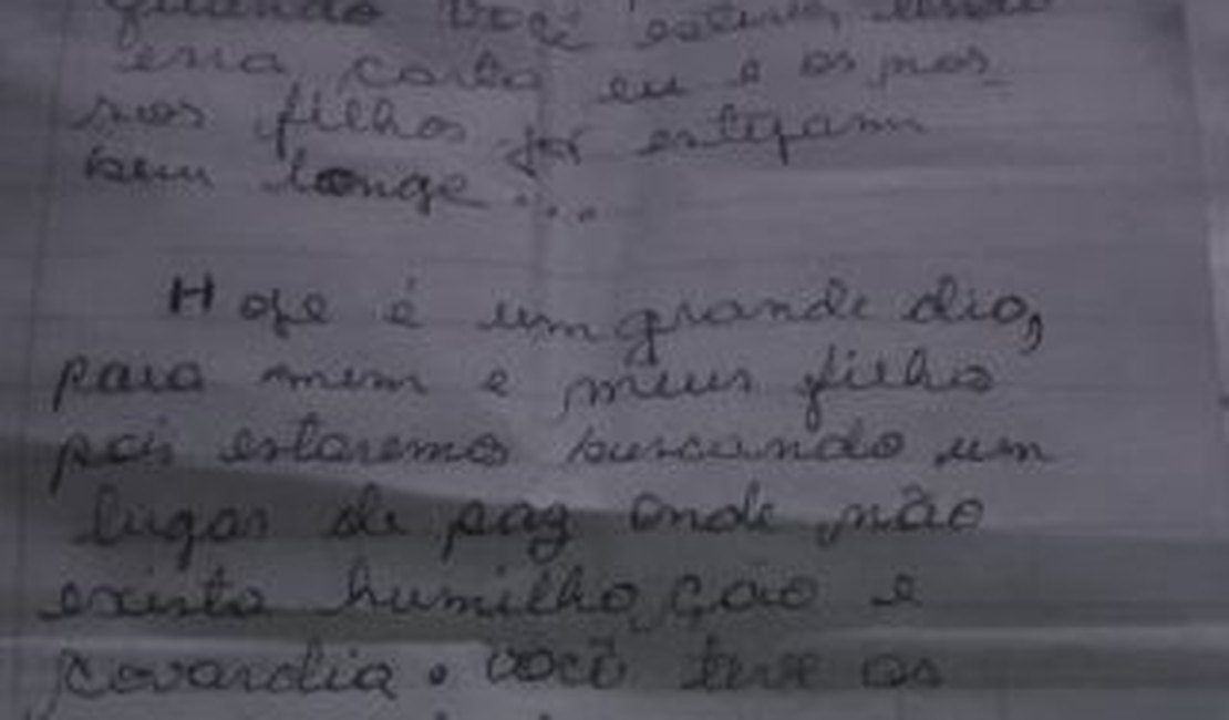 Pai que morreu com os 4 filhos em acidente deixou carta para a ex no DF