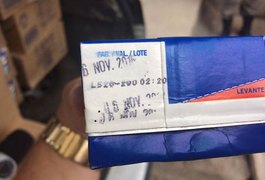 Polícia prende suspeito de comercializar alimentos vencidos