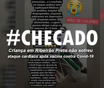 Checado: Adolescente não sofreu ataque cardíaco após vacina contra Covid-19
