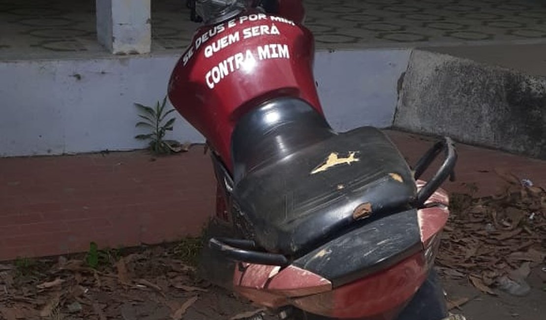 Águias do 3º BPM recuperam motocicleta com queixa de roubo no bairro Olho D'Água dos Cazuzinhas