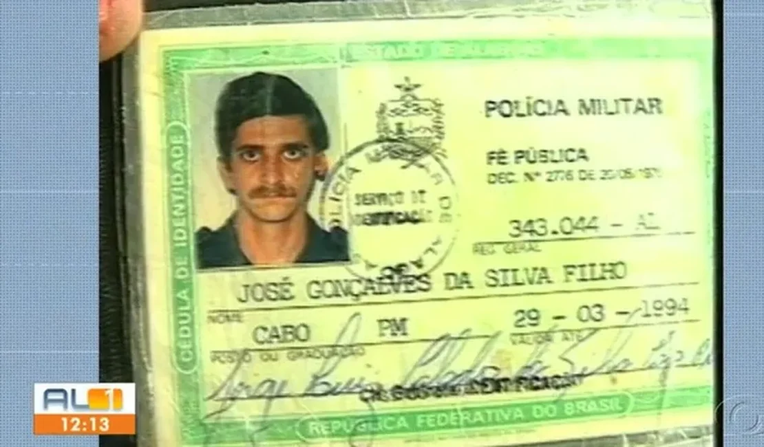 Após 26 anos do crime, cinco réus vão a julgamento pela morte do cabo Gonçalves, em Alagoas