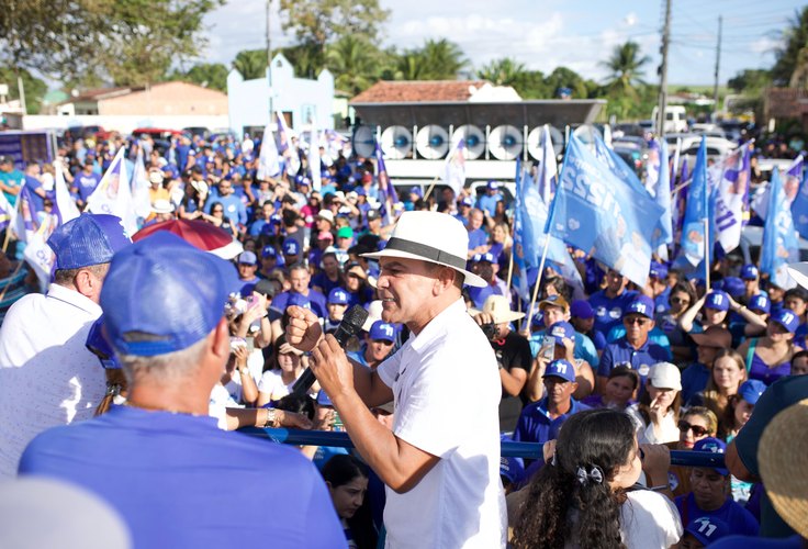 Acolhido com alegria em Lagoa Seca, Charles Pacheco recebe apoio popular em São Sebastião