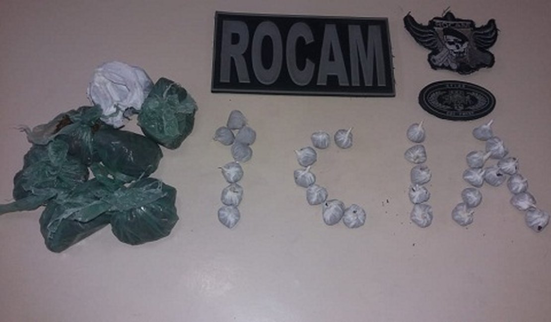 Menor é apreendido suspeito de tráfico de drogas em São Miguel dos Campos