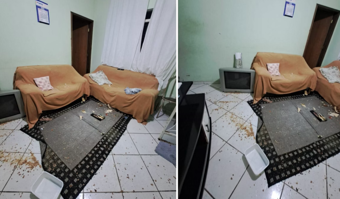 Homem é preso após dar chinelada no rosto da própria mãe de 80 anos