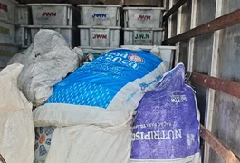 PRF apreende 900 kg de pescado contaminado por óleo diesel no Sertão de Alagoas