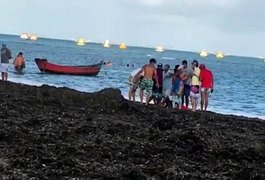 Mulher morre afogada na Praia do Peba, em Piaçabuçu; veja o vídeo