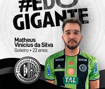 ASA anuncia goleiro jovem promessa para elenco 2024