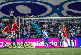 CSA vence por 2 a 1 no tempo normal, mas perde nos pênaltis por 7 a 6 e está eliminado da Copa do Brasil