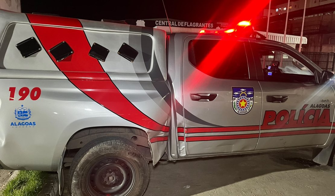 Homem é preso por violência doméstica no bairro Rio Novo, em Maceió