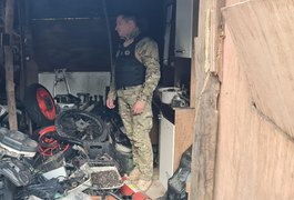 Operação é deflagrada em Maceió e desarticula organização criminosa especializada em roubos e desmanches de veículos