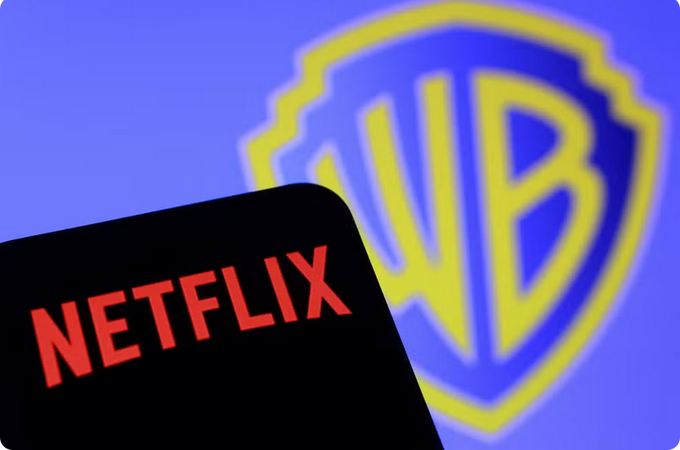 Netflix oferece US$ 82,7 bilhões em dinheiro pela Warner Bros. e recebe aval do conselho