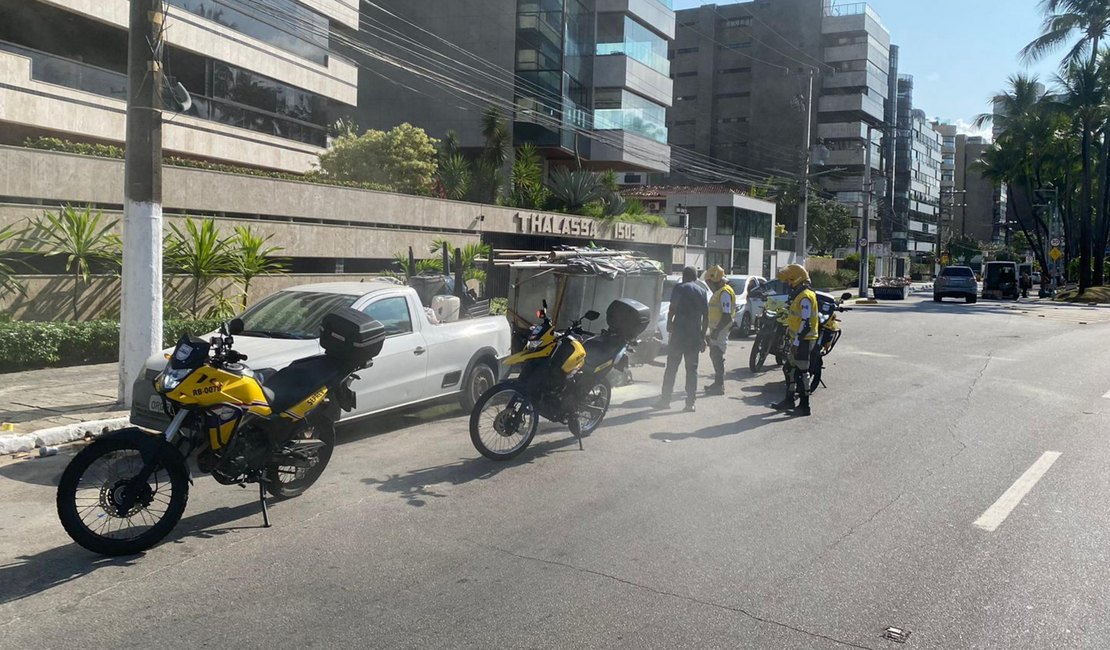 Ronda no Bairro apreende adolescentes suspeitos de roubos na orla de Maceió