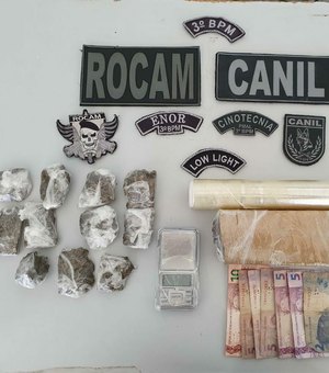 Suspeito é preso com drogas no Caititus, em Arapiraca