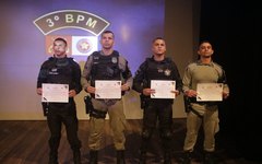 Homenagem a PMs que se destacaram em 2023