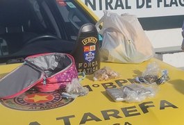 Força Tática do 1º Batalhão prende suspeito por tráfico de drogas no bairro da Levada