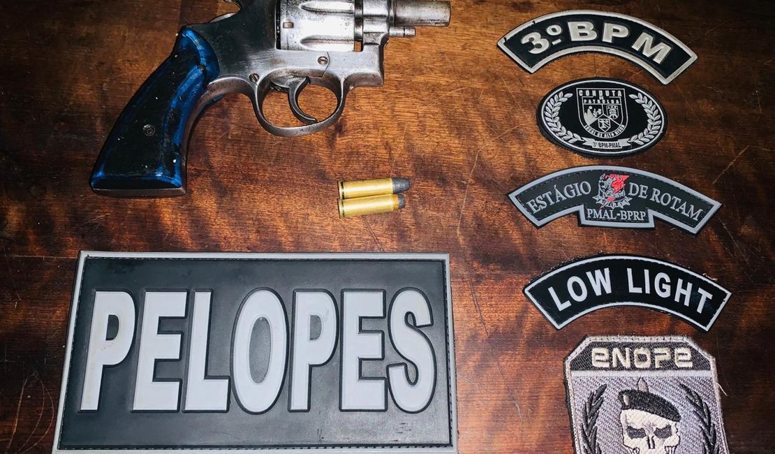 Suspeitos são detidos com arma de fogo no Agreste
