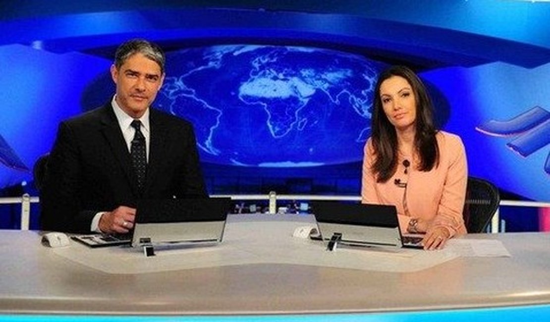 William Bonner diz que Patrícia Poeta deixou o Jornal Nacional porque estava infeliz