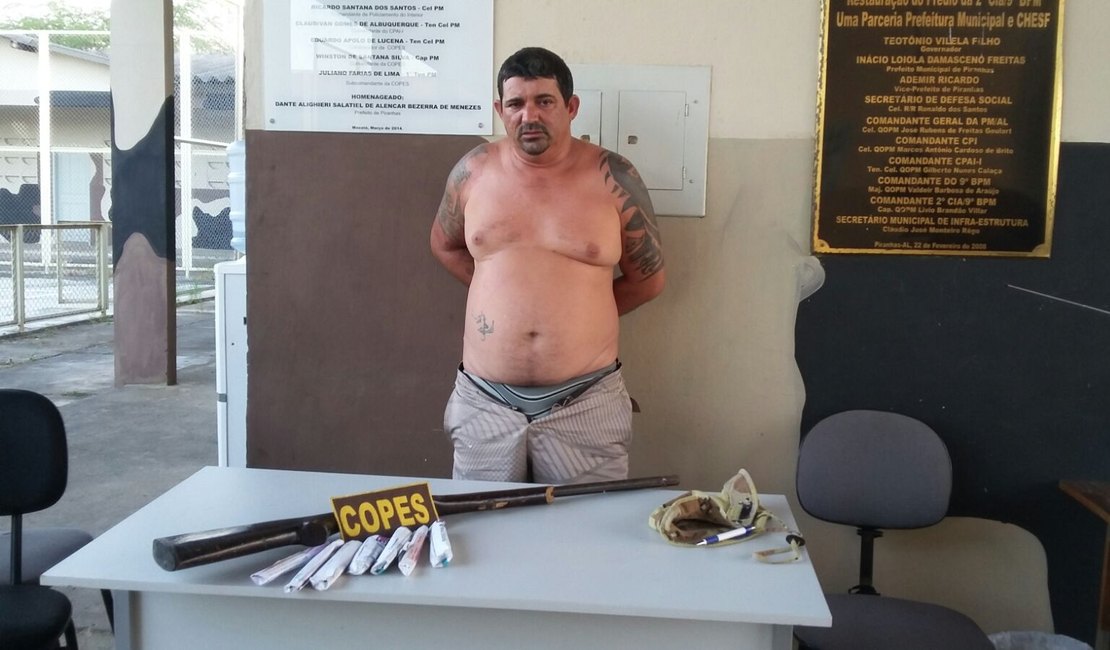 Copes prende traficante foragido da Justiça em Piranhas