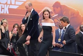 Viraliza vídeo de príncipe William com ciúmes de Kate Middleton interagindo com Tom Cruise