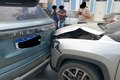 Colisão entre dois carros é registrada no Centro de Limoeiro de Anadia