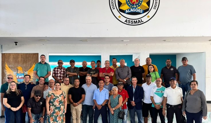 Pré-candidato ao Senado, Alfredo Gaspar reforça compromisso com forças policiais e segurança pública em reunião com representantes de associações militares